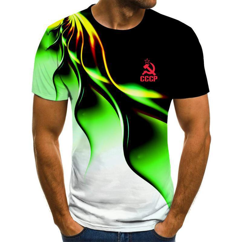 Men T-Shirt Women Tees 3D Print Short Sleeve Comfortable Sportwear T Shirts