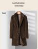 Men's Double-Sided Sable Fur Mid-Length Winter Coat