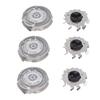 3PCS Beard Cutter Blade Head ABS Stainless Steel Beard Cutter Replacement Head Fit for Norelco SH50 S5080 S5570 S5079