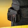 Belt Tool Pouch with Belt Oxford Cloth Small Pocket Waist Tool Bag Electrical Tool Organizer Pouch for Electrician