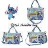 Stylish Canvas Shoulder Bag With Cartoon Design, Blue Color, Medium Size, 3021cm