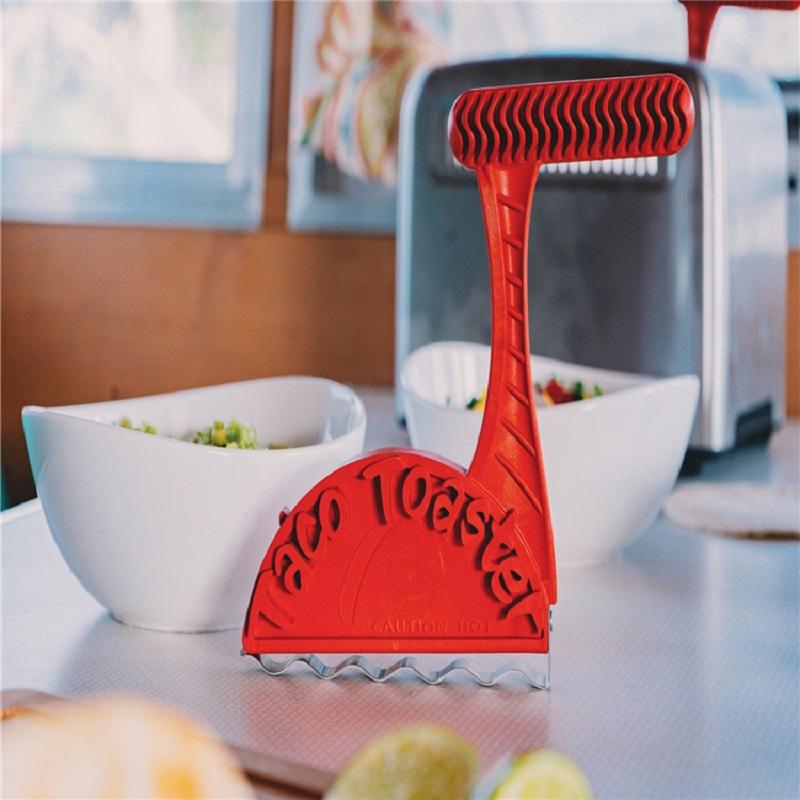 Cheddar Med Taco Roster Mexikanska Pannkaksverktyg Köksredskap Bakformar Gör Pajverktyg Taco Skal Maker Gadgets