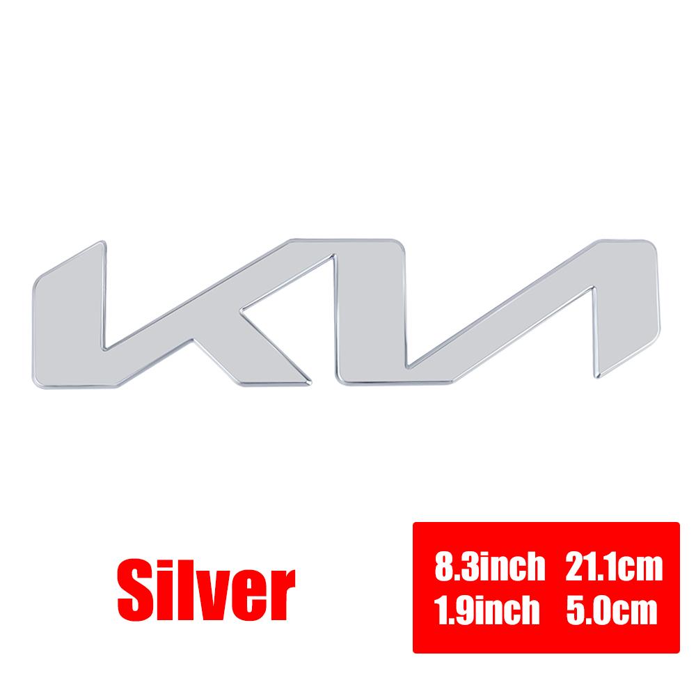 1 Stück 3D KN ABS Abzeichen Auto Motorhaube Vorne Logo Aufkleber Für Neuer Kia Heck Kofferraum Hinten Emblem Aufkleber Auto Styling Dekoration Zubehör