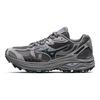 Mizuno Racer Adv Sapatos de Corrida Confortáveis para Caminhada ao Ar Livre de Cano Baixo Unissex Cinza Escuro D1GH241204