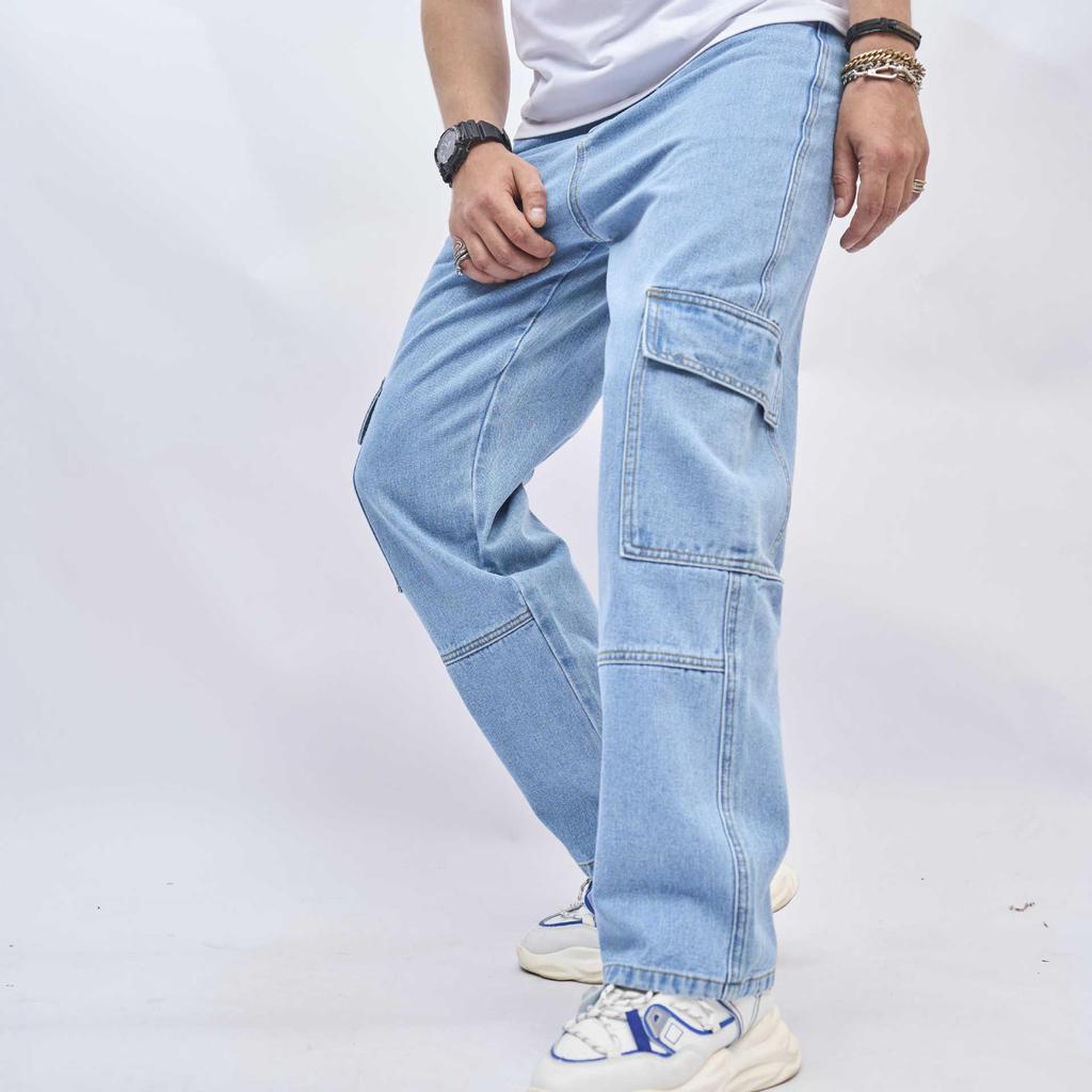 2023 Men's American Trend Loose Wide-Leg Jeans