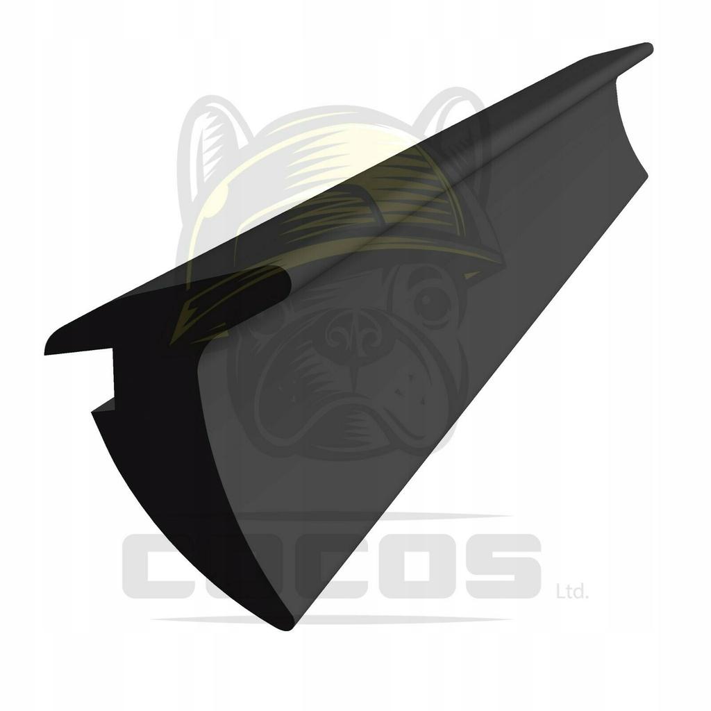 Seal for PVC windows S-396 BLACK 1m