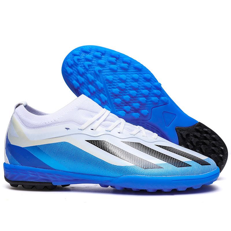 Foreign trade new high-top football shoes AG long nail football shoes TF broken nail training shoes Football men
