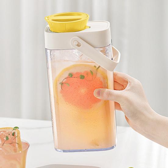 1L Džbán na ledový čaj Kávovar Cold Brew Bez BPA Nepropustná láhev na vodu s vestavěným filtrem Přenosný infuzní džbán do lednice, kanceláře, na kempování