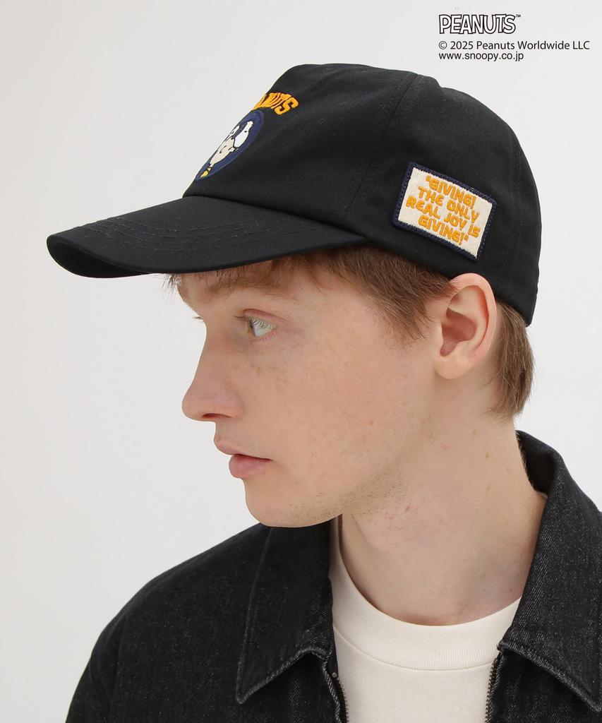AVIREX × WORK CAP black