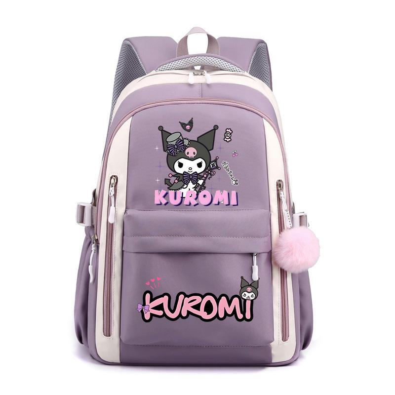 Cartoon Printed Schoolbag Japanese Primary School Students Junior High School Large Capacity Cute Cartoon Backpack