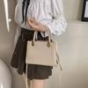 Elegant Pu Leather Crossbody Bag Versatile Small Square Shoulder Bag For Daily Use