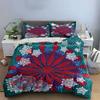 Radiant Bloom Galaxy. Bedding Sets Duvet Covers Pillowcases(1* Duvet Cover 2* Pillowcases Without Duvet Insert)