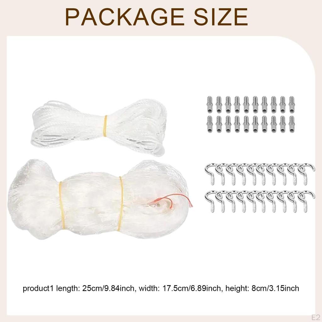 Cat Balcony Net Protection Barrier Nylon Anti Fall Reinforced Netting Pet Mesh Fence for Stair