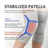 1 pair elastic compression knee pads,warm knee pads,knee joint compression sleeves,for outdoor sports men and women