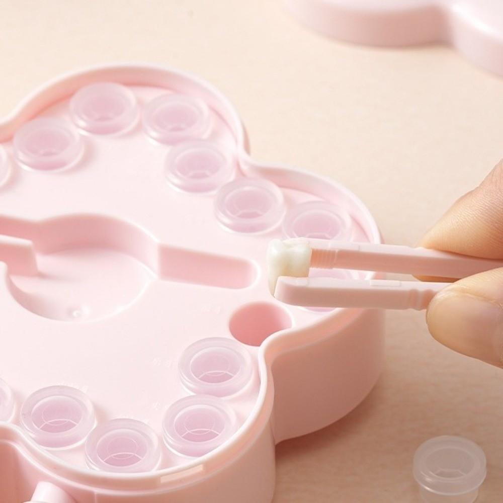 Flower Shape Teeth Storage Box Cartoon Collection Box Baby Teeth Keepsake Box  Lost Teeth