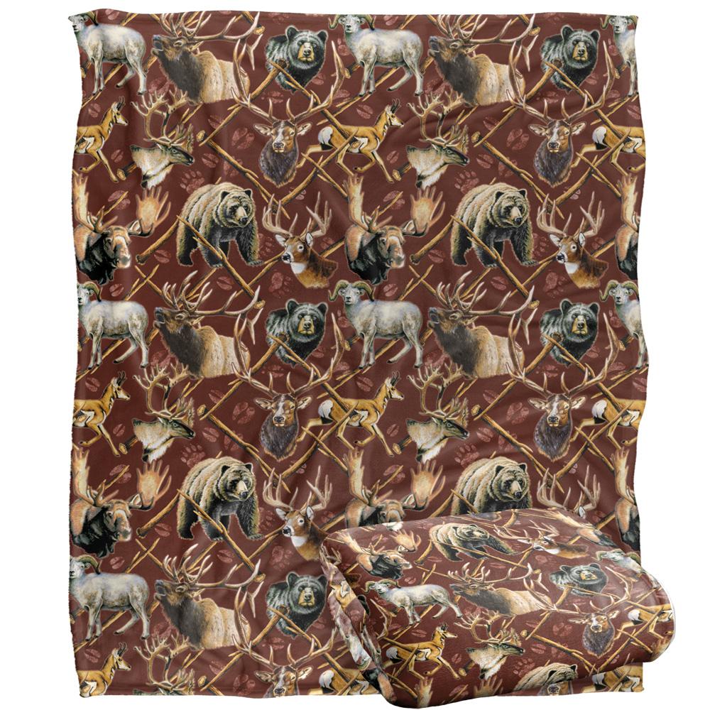 JQ Licensing Silky Elk Hunting Supersoft Blanket