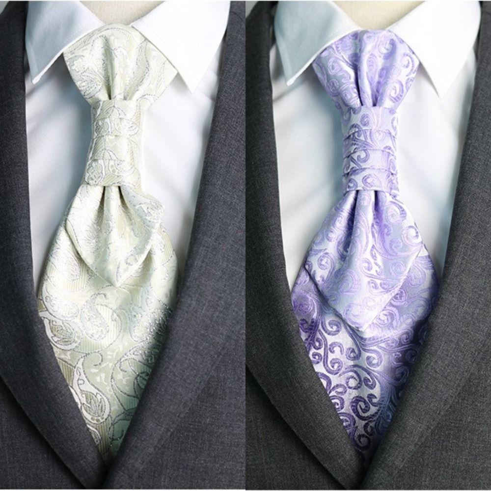 Jacquard Indumenti per Sposo Cravatte Cravatta da Matrimonio Gentleman Lusso Business Cravatta Formale Ufficio