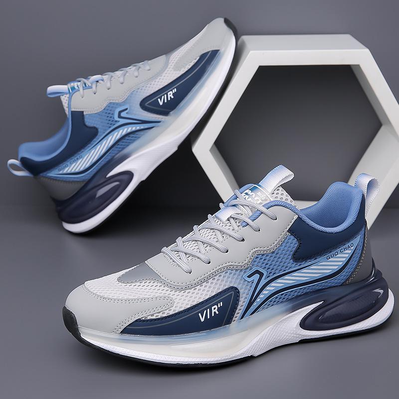 Men's Shoes 2025 New Summer Mesh Youth Breathable Fashion Lightweight Trend Casual Shoes 2025