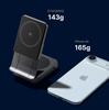 Spigen Temel EF302MOQ Qi2.2 25W 2'si 1 Arada Katlanabilir MagSafe Kablosuz Şarj Standı
