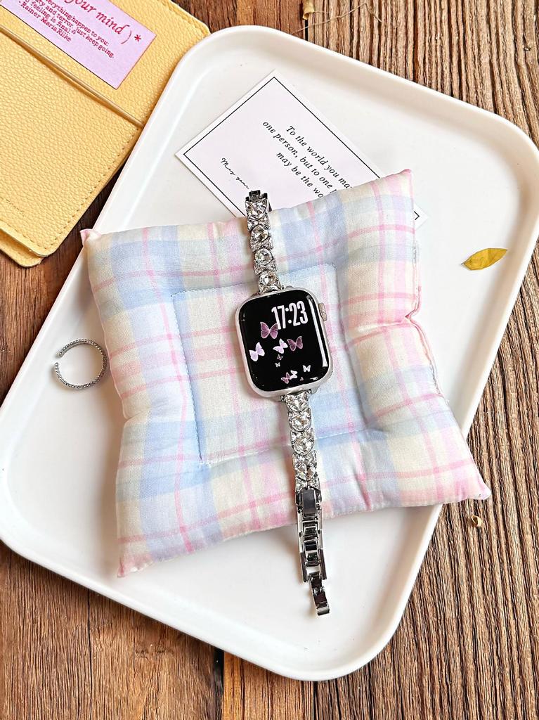 Bow Diamond Strap for Apple iWatch Series 2 to 11 Wristband