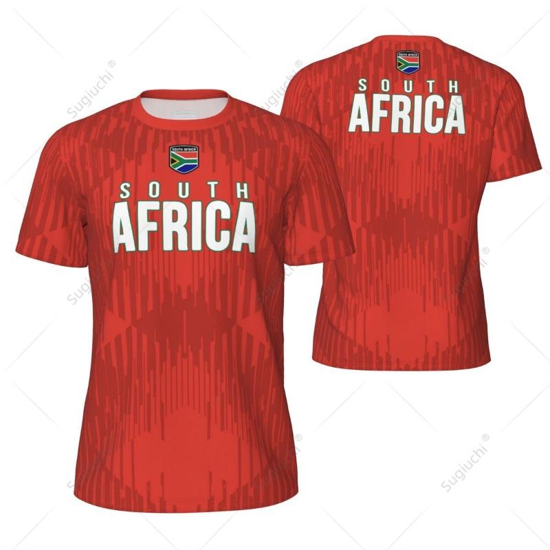 Jamaican Flag Color Football T-shirt For Men's Comfortable Run Sport Short Sleeve T Shirt