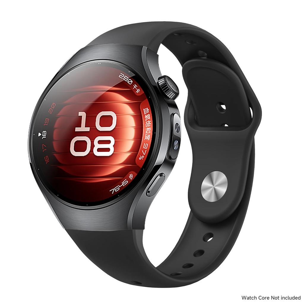 Soft Silicone Watch Strap For Huawei Watch 5 46MM No Gaps Sport Band Bracelet For Huawei Watch 5 42MM Wrist Band Watchbands