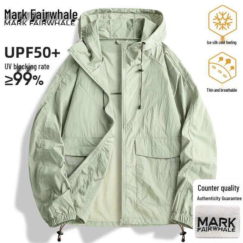 Mark Fairwhale Unisex Summer Outdoor Hooded Top