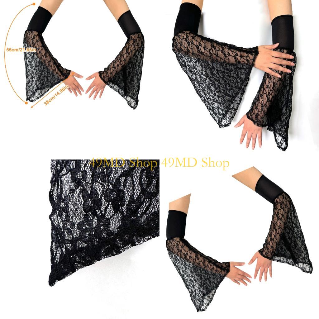 

49MD Decorative Sleeves Bridal Sleeve Arm Guards For Formal Event Comfort Fashionable Armwear Design CN