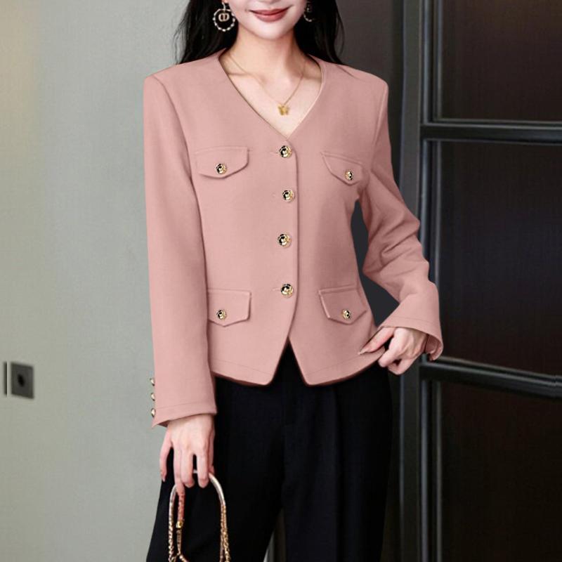 ZANZEA Women Casual V-Neck Long Sleeve Cardigan Blouse