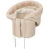 TaylorMade Double Hooded Neck Warmer, Beige, Free Size, Women's, 2024FW UN308