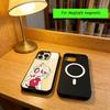 Hazbin Hotel Charlie Morningstar Phone Case For iPhone17,16,15,14,13,12,11 Plus,Pro Magnetic For Magsafe Wireless Charging