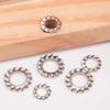 500PCS Star Serrated Metric Split Lock Washer Set Gasket Spacer Assortment Set  Industrial