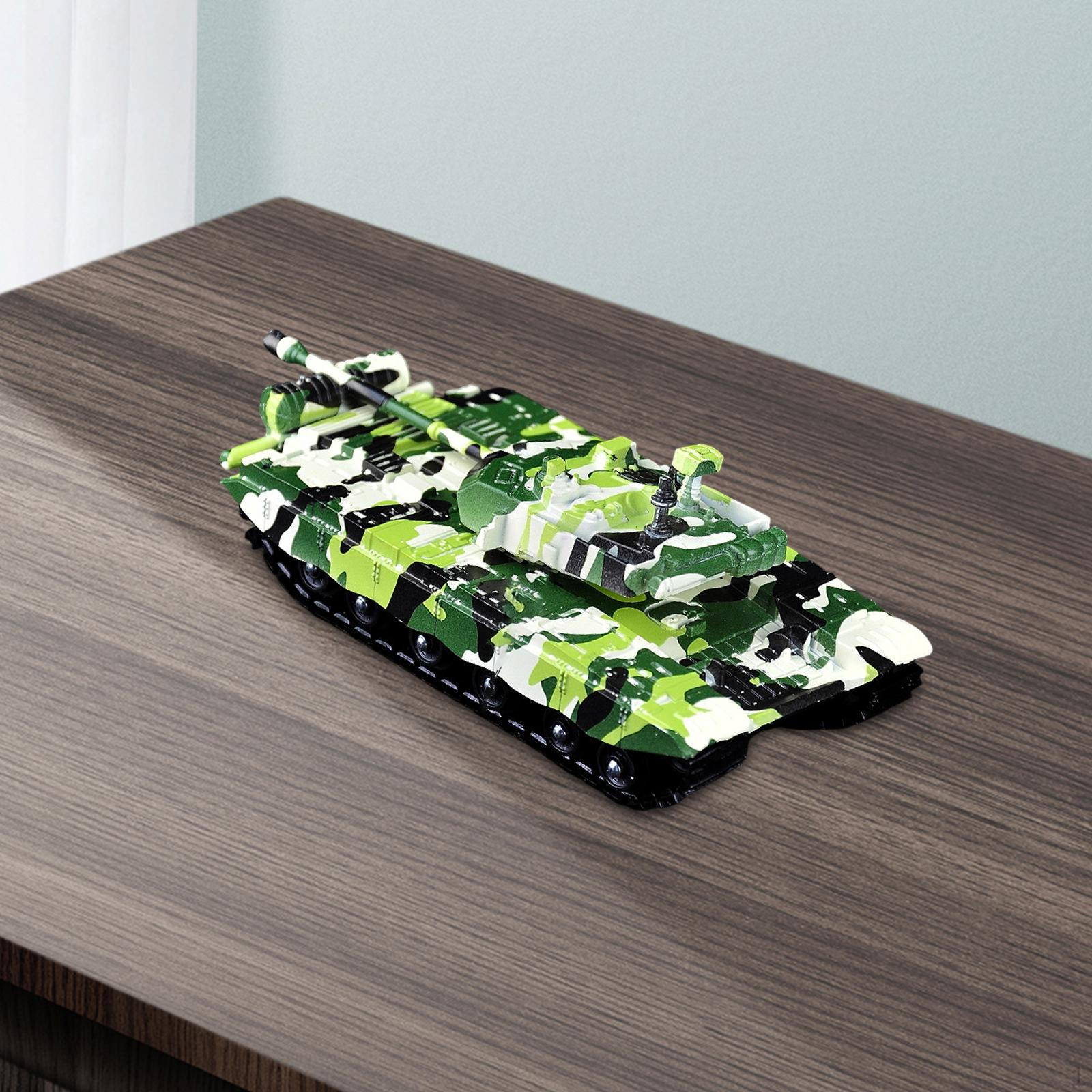 1:52 T99A Tank Model 4D Armored Education Tabletop Decor Wheeled Vehicle Toy Ornament for