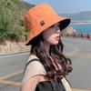 New Summer Sun Hats for Women Double Sided Outdoor Sunscreen Bucket Hat Female Korean Casual Panama Fisherman Cap