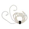 Upgraded Replacement Headphones Cable 8 Core Silver Plated Copper Earphone Cable with 3.5mm Plug