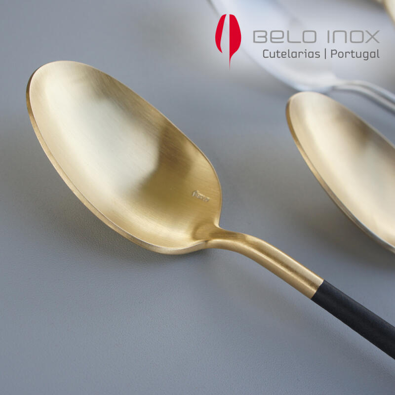 [belo inox] Neo Black Gold Teaspoon Gift Set 4P