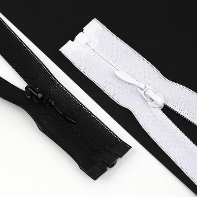 3# Nylon Zippers For Tailor Sewing Crafts Invisible Nylon Zipper Open End Zip Fastener DIY Coat Garment Sewing Accessories