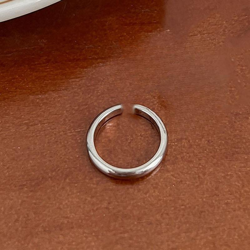 Нишевое Высококлассное Легкое Роскошное Микровкрапление Бриллиантами Циркониевая Серия Открытое Кольцо Роскошное Ювелирное Кольцо