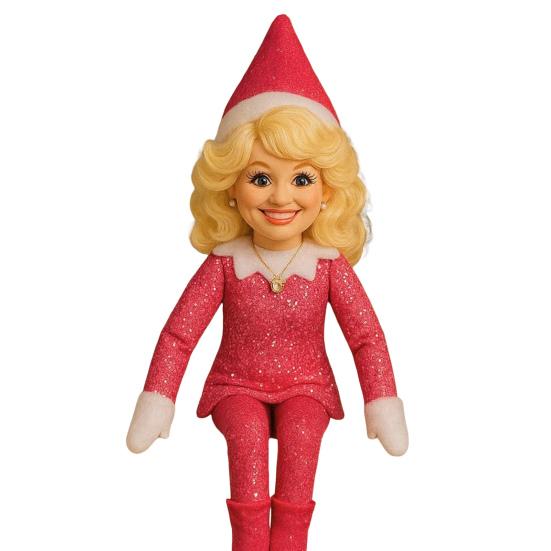 Elf Doll Plush Toy Fine Workmanship Handcrafted Stuffed Elf Toy