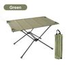 WESTTUNE Camping Folding Table Lightweight 1680D Oxford Roll-Up Table Portable Aluminum oy Tourist Tables for Outdoor Picnic