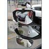 Kwueiit Car Blind Spot Mirror Universal Reverse Auxiliary Mirror, Adjustable Car Auxiliary Universal Wide Angle Mirror (Black)
