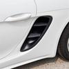 Carbon Fiber Side Fender Air Vent Cover Trim For Porsche 718 Boxster Cayman