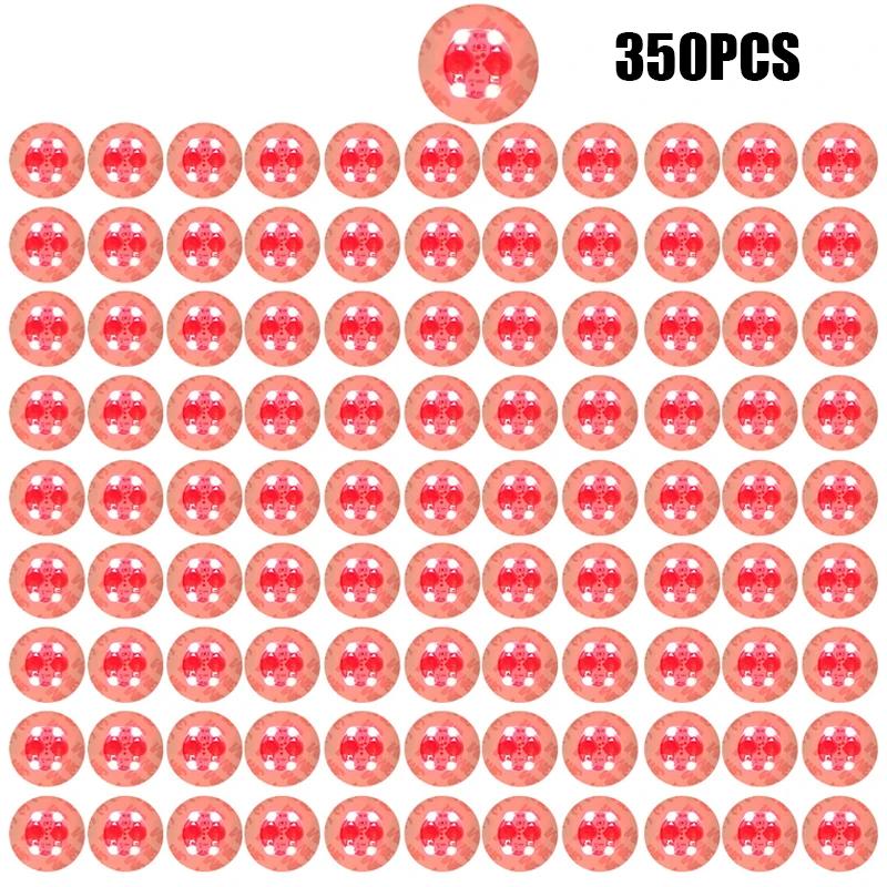 350PCS Luminous Coaster LED Bar Drinks Cup Pad Wine Liquor Bottles Coaster Atmosphere Light Cup Sticker Light-emitting Props