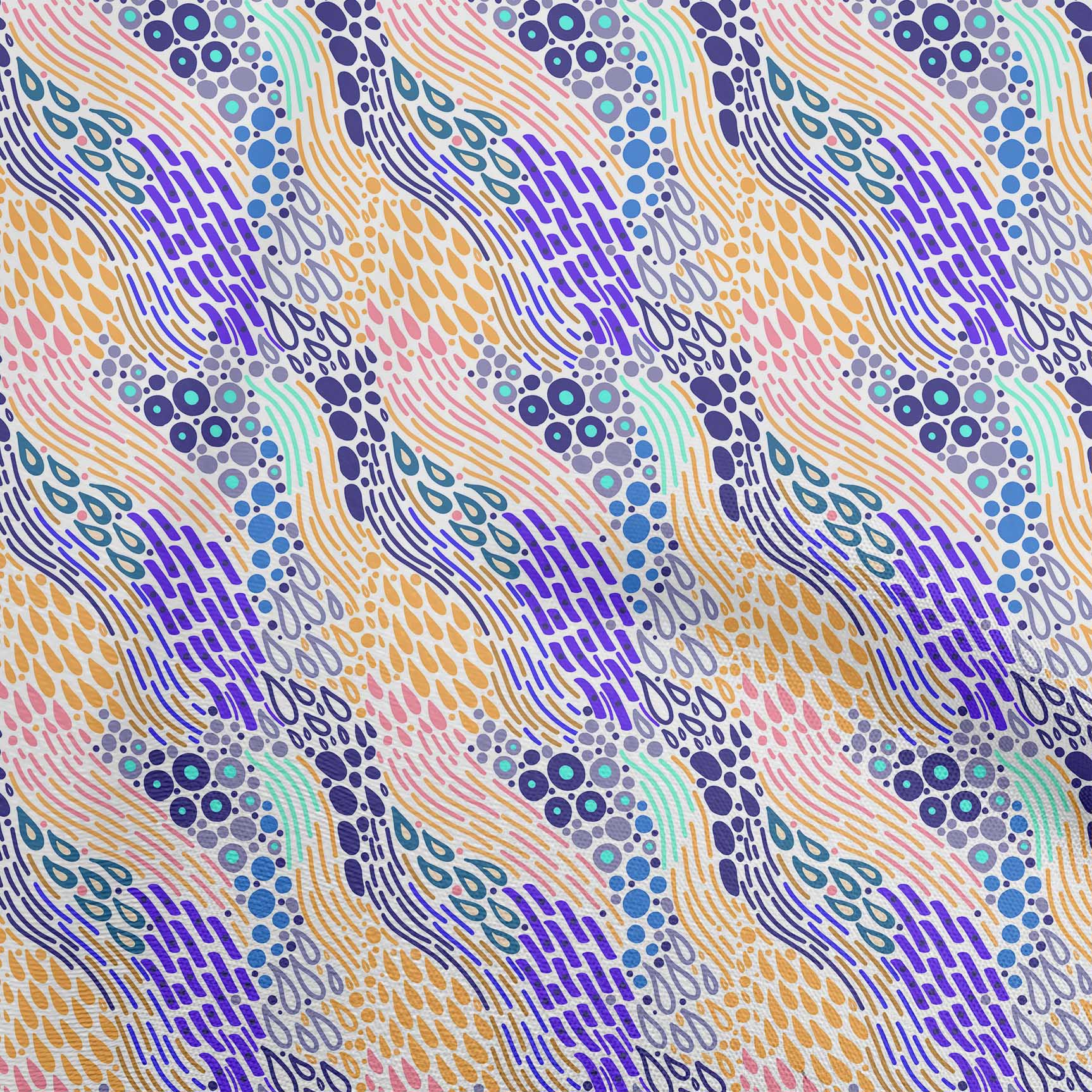 

oneOone Cotton Flex Light Green Fabric Abstract Geometric Dress Material Fabric Print Fabric by The Yard 40 Inch 42InchWide-ViscoseChiffon фіолетовий