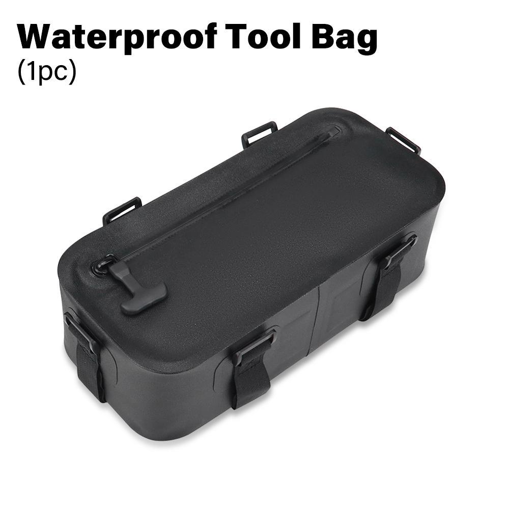 

1/2 шт. Сумка для подвешивания на боковую раму мотоцикла, водонепроницаемая из ТПУ, 2,5 л, боковые сумки для багажника, сумка для хранения инструментов для ежедневных поездок и путешествий