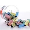 Iridescent Stainless Steel Long Tail Clips for Office and Household Use