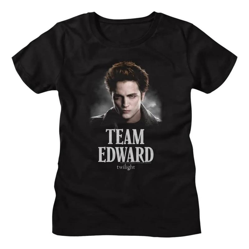 Camiseta Twilight Team Edward Cullen De Manga Corta Para Muj S