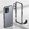 Luxury Metal Bumper Case for Oppo K15 Pro+ / K15 Pro Aluminium Frame Protective Cover +Metal Lens Protection Film