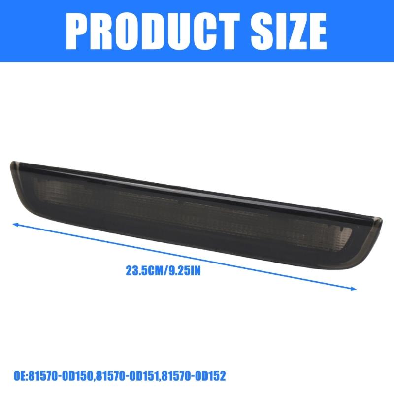 High Level Brake Light for Mk3 Hatchback 12-20 Replace 81570-0D150 81570-0D151 81570-0D152 Rear Third Stop Light