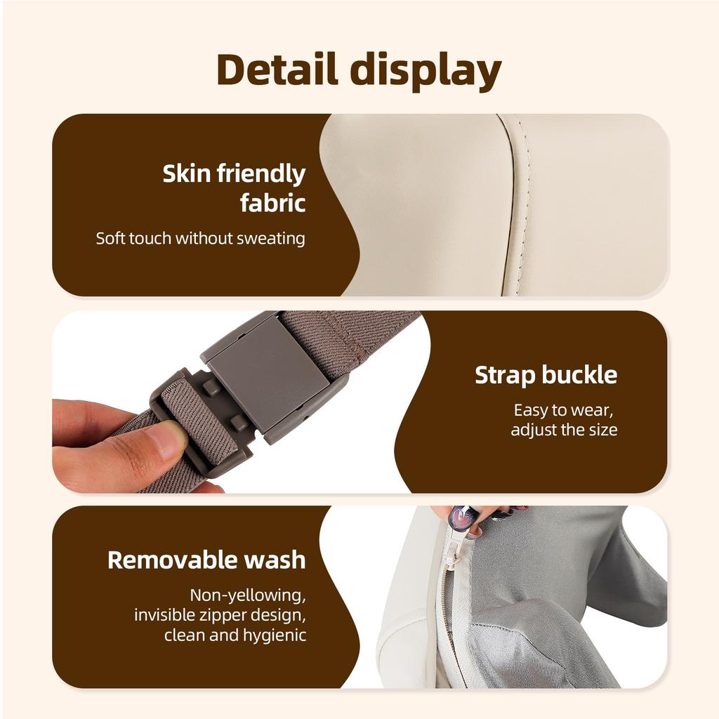 Foreverlily Neck And Shoulder Massager Wireless Neck And Back Shiatsu Kneading Massager Neck Cervical Relaxing Massage Shawl